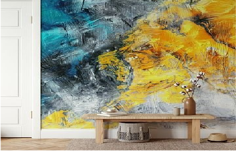 香格里拉墙面油画如何保养？