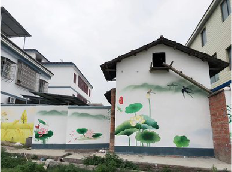香格里拉室外墙绘-从选材到保养。