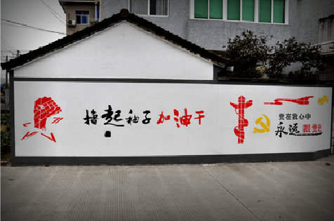 香格里拉乡村振兴墙体彩绘