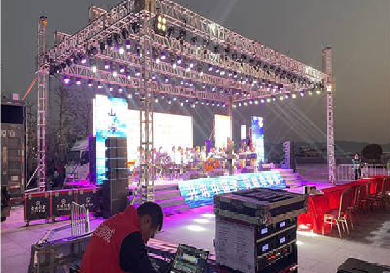 香格里拉活动搭建