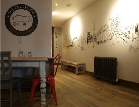 香格里拉教你判断手绘墙质量的好坏。