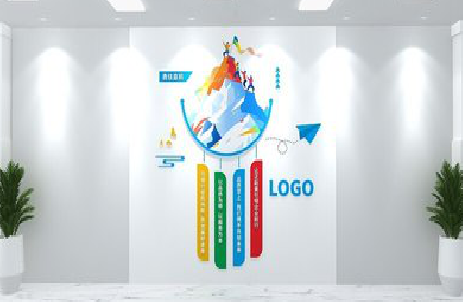 香格里拉公司企业形象墙的工艺材料有哪些？